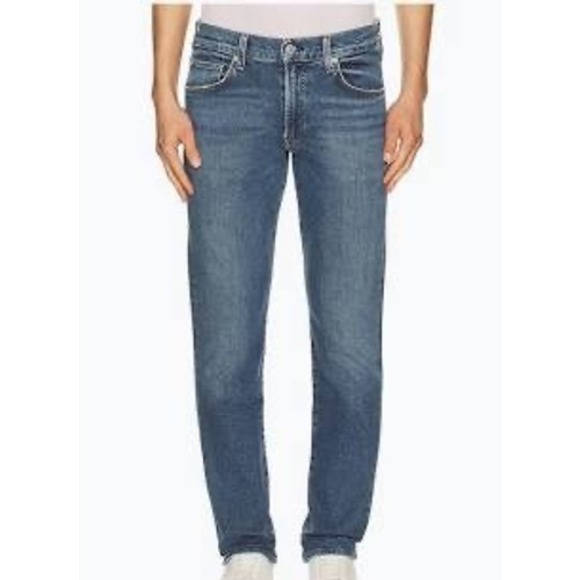 Citizens Of Humanity Other - Citizens of Humanity Jerome Dahan Mens Straight Leg Jeans Dark Wash Blue